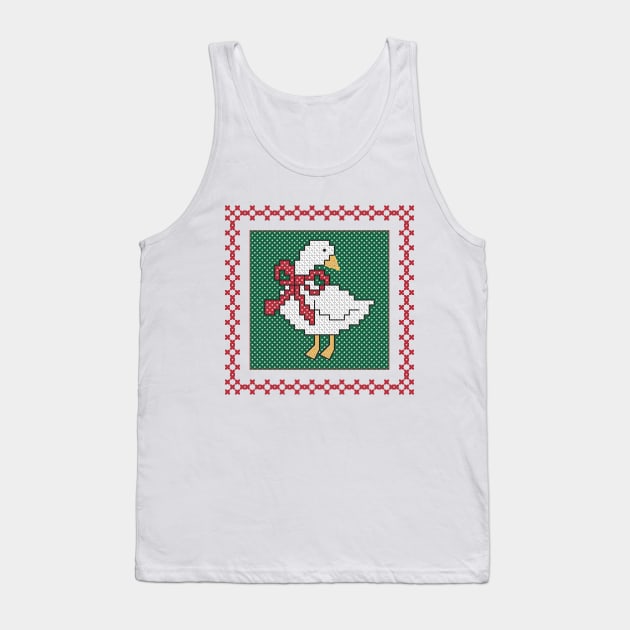 Holiday Duck Tank Top by inotyler